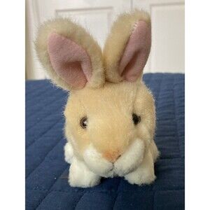 Russ Berrie  NIBBLET THE BUNNY RABBIT Easter Plush STUFFED ANIMAL 6 Inches